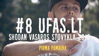 8 UFAS gatves sokiai Šokio Revoliucija 2016 Kyokushin Karate Vasaros stovykla [upl. by Atniuq]