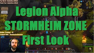 Bajheera  LEGION Stormheim Zone Questline Part 1  Legion Alpha Gamplay [upl. by Nnyleve]