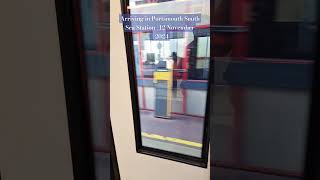 Arriving in Portsmouth South Sea Station  12 November 2024  viralshorts [upl. by Ramo]