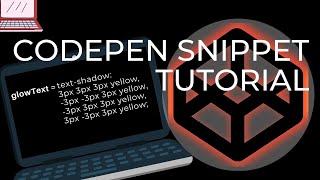 CodePen Snippets Tutorial [upl. by Notyad]