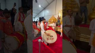 Exclusive Dhol Tasha In America  गणपति महोत्सव में ढोल ताशा  Ganapati Aagman sohala 2024 shorts [upl. by Ydnahs968]