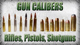 Intro to Gun Calibers  Which Ammunition Does What [upl. by Roche]