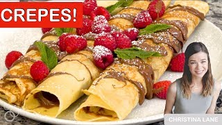 Crepes From Scratch  Dessert For Two  Season 3 Episode 9 [upl. by Gwenneth]