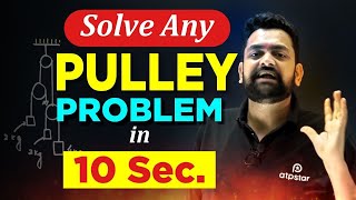 Trick To Solve Pulley Problems  Newton Law Of Motion Class 11 Physics  IIT JEE amp NEET  Surya sir [upl. by Matthews253]