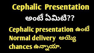 Cephalic presentationDoppler scan in teluguGrowth Scan in teluguCephalic position in telugu [upl. by Tova]