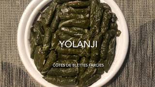 Feuilles de blettes farcies végétariennes YALANJI [upl. by Annauqaj]