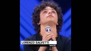 Lorenzo Salvetti  Destri Gazzelle  X FACTOR 2024 [upl. by Brinna]