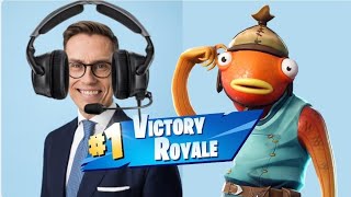 Alexander Stubb Pelaa FORTNITEA feat Pekka ja Jussi [upl. by Kilar]