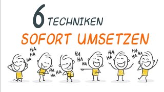 6 Techniken um sofort witziger zu wirken 😂😂😂  Humor lernen [upl. by Sefton]