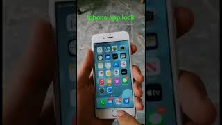 Iphone App lock 🍎apple [upl. by Siuol604]