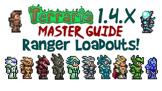 Best Terraria Ranger Loadout Guide 14x Ranged Master Mode PreHardmode amp Hardmode Progression [upl. by Kip]