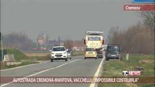 Autostrada CremonaMantova Vacchelli quotImpossibile costruirlaquot [upl. by Wiatt]