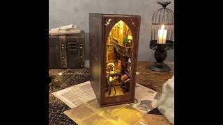 DIY Book Nook Kit Miniature [upl. by Areivax307]