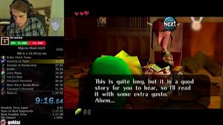 The Legend of Zelda Majoras Mask Any Speedrun 11939 [upl. by Osmund]