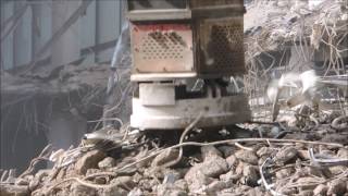 Bagger CAT 330F Abriss Magnet [upl. by Wilburn]