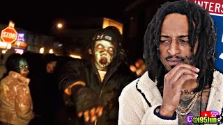 i95jun reacts to Skrilla  Walking Dead ft Lil Uzi Vert GD Blahdahdahdahdah OTR Freestyle 2 [upl. by Simaj]