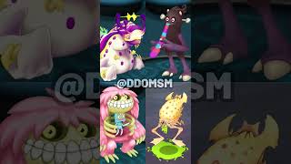 Best MSM Quartets  Part 17 My Singing Monsters shorts msm mysingingmonsters [upl. by Dowell]