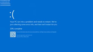 Bsod Windows 10 Version 20242004 complete Critical Process Died Your PC Remake [upl. by Coretta]