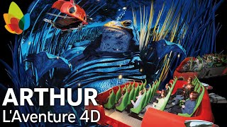 4KOn Ride Arthur LAventure 4D  Futuroscope [upl. by Fedak]