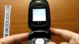 How To Unlock LG CG225 By Unlock Code From UnlockLocksCOM [upl. by Linehan]