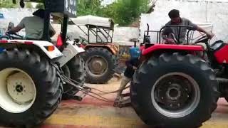 Tractor Tochan Massey 9500 vs New Holland 3630 special edition [upl. by Siramay393]