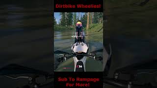 Dirtbike Wheelies In The River The Crew 2 motorcycle gaming thecrew2 shorts [upl. by Enninaej]