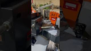 Bansaw SH350DM COSEN Working bandsaw machineshop [upl. by Ennairrac]