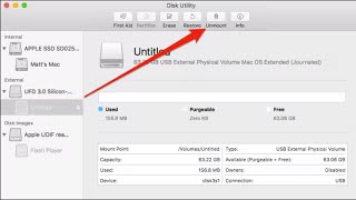 How To Unmount Disk On macOS In Terminal [upl. by Hines115]