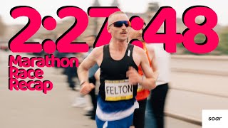 Running A 227 Marathon A Mile By Mile Breakdown Race Recap [upl. by Nadaha]