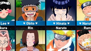 Who Loved WhoWhat in Naruto [upl. by Sitrik]