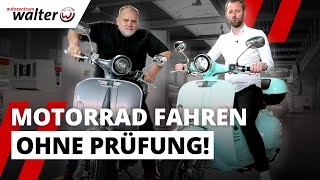 Motorrad fahren ohne Prüfung  B196 Führerschein für Autofahrer [upl. by Azila154]