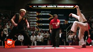 The Karate Kid 1984  The Crane Kick Scene  Movieclips [upl. by Holmun]