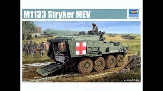 Trumpeter M1133 Stryker MEV UPDATE 3 [upl. by Amara424]