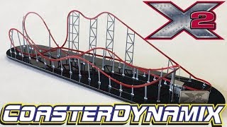 X2 Six Flags Magic Mountain Nanocoaster Timelapse [upl. by Myrvyn951]