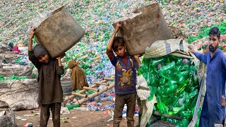 How Millions waste Plastic Bottles Recycle waste Plastic Bottle Recycling Process [upl. by Kirsti]