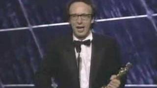 quotLife Is Beautifulquot Wins Foreign Language Film 1999 Oscars [upl. by Enyrehtac]