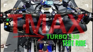 TMAX 530 TURBO 140cv [upl. by Kapor]