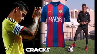 JAMES pidió este FAVOR a INIESTA  CÁRCEL por usar CAMISETA del BARÇA  NEYMAR IMPRESIONA en RETO [upl. by Diley]