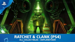 Ratchet amp Clank PS4  All Gold Bolts  Deplanetizer [upl. by Calendra]