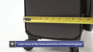 How To  Weight and Measurements of your luggage [upl. by Anelys797]