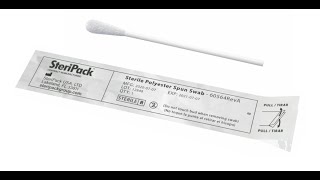 SteriPack Sterile Nasal Swab Presentation [upl. by Sivia]