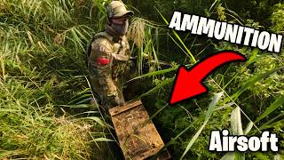 CAPTURING THE ENEMY AMMUNITIONS CRATE  Airsoft Gameplay 2024  HPA [upl. by Dadinirt800]