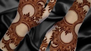 Attractive Back Hand Simple Arabic Mehndi Designs For Begginer ll New Easy Arabic Mehndi Designs [upl. by Hyatt]