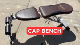 CAP Barbell FlatInclineDecline Bench Review [upl. by Rehtul541]