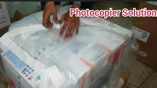 How to Install Ricoh DX 2430 digital duplicator machine [upl. by Aramad741]