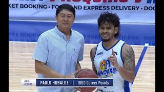 Aquaman PAOLO HUBALDE scores 1000 POINTS CAREER MILESTONE l Full Game Highlights l MPBL  Mindoro [upl. by Wescott942]