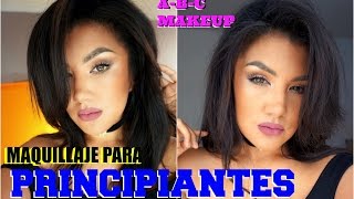 PRINCIPIANTES maquillaje basico COMPLETO  Makeup for BEGINNERS basic  auroramakeup [upl. by Eiduj]