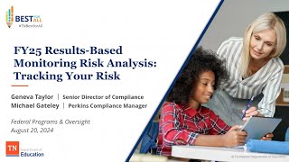 FY25 Results Based Monitoring Risk Analysis Tracking Your Risk [upl. by Nyledaj]