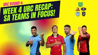 URC Week 4 Review Bulls amp Lions Shine Sharks amp Stormers Struggle – What’s Next [upl. by Annayr]