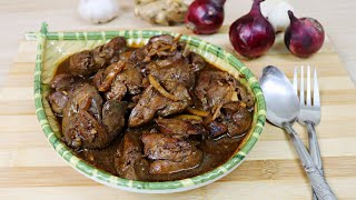 Adobong Atay ng Manok  Chicken Liver Adobo [upl. by Ravahs]